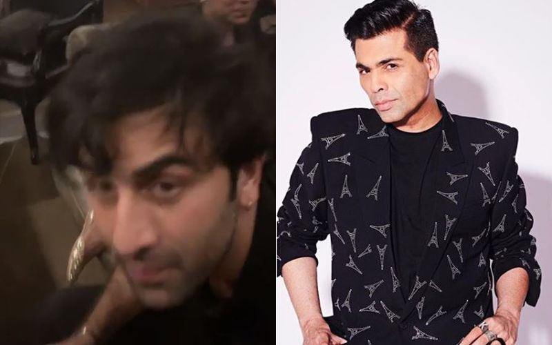 Ranbir Kapoor Goes "What The F#*&" As Karan Johar Films Him At His House Party - Watch Video