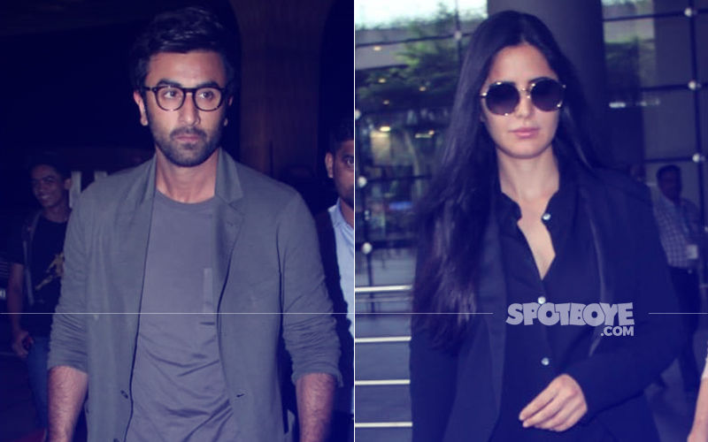 Ranbir Kapoor And Katrina Kaif Slay Airport Fashion In Cool Casuals
