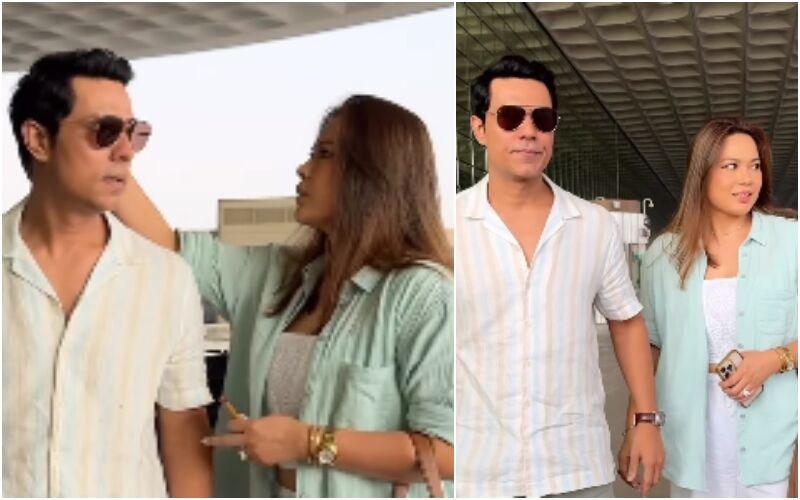 Newlyweds Randeep Hooda-Lin Laishram Head To Kerela, Ahead Of New Year's Eve; Fans Go Gaga As Couple Gets Spotted At The Airport- WATCH