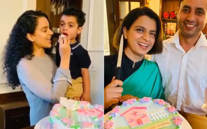 Kangana Ranaut’s Sister Rangoli's Housewarming Party Is All About Family Love, Laughter And Candid Clicks- VIDEO