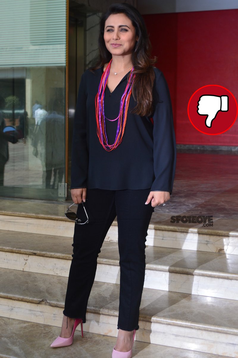 rani mukerji promotes hichki