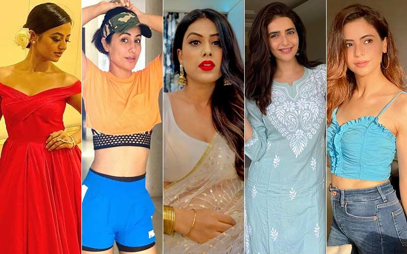 BEST DRESSED & WORST DRESSED Of The Week: Helly Shah, Hina Khan, Nia Sharma, Karishma Tanna Or Aamna Sharif?
