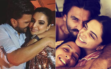 Happy Raksha Bandhan 2019: Ranveer Singh Becomes A 'Sandwich' Between His 'Sistas' Ft. Ritika Bhavnani And Anisha Padukone