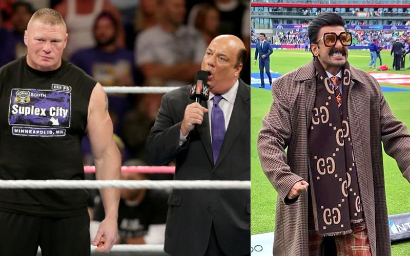 Ranveer Singh Receives Legal Notice From WWE Wrestler Brock Lesnar’s Advocate Paul Heyman