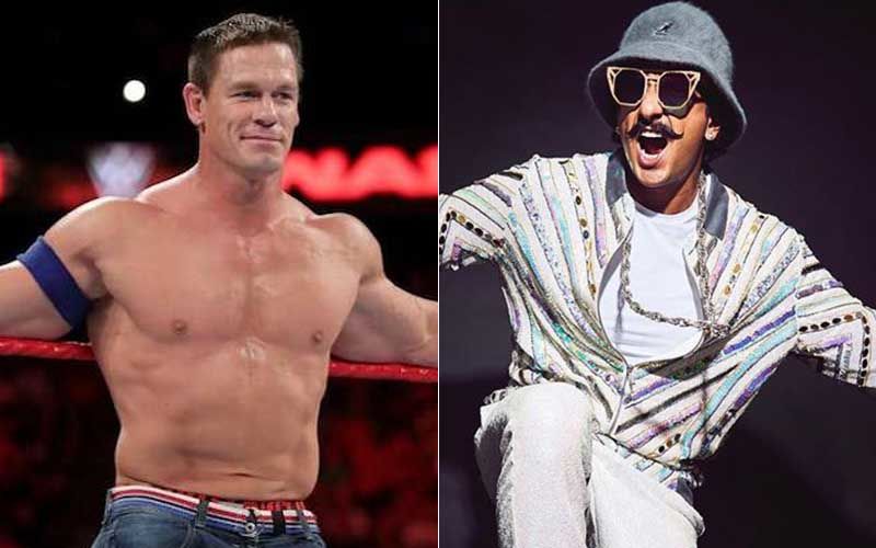 WWE Wrestler John Cena Shares A Picture Of Ranveer Singh On His Instagram Account; Actor Has An EPIC Response