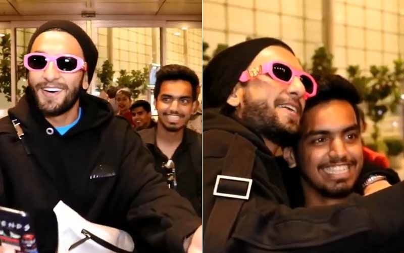 Charged Up Post Sooryavanshi Trailer Launch, Ranveer Singh Rakes Up A Storm At The Airport - WACKY VIDEO