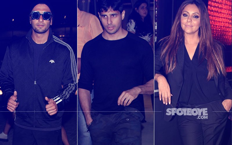Here’s How Ranveer Singh, Sidharth Malhotra & Gauri Khan Enjoyed Their Friday Night...