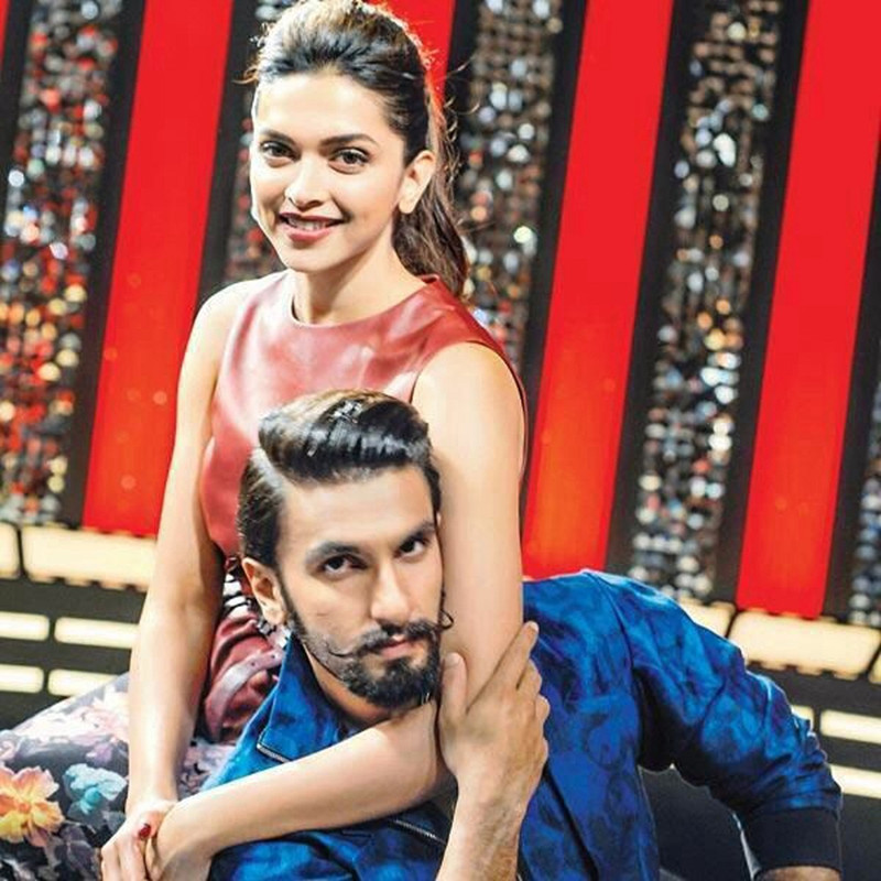 ranveer singh and deepika padukone are all smiles