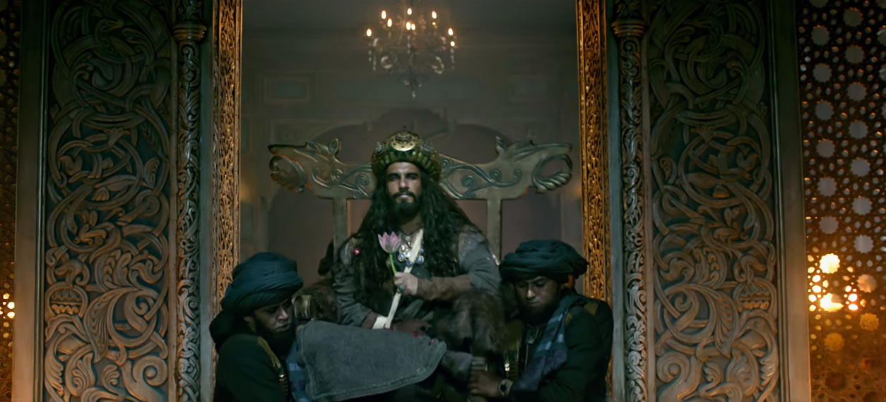 ranveer singh as alauddin khilji in padmavati