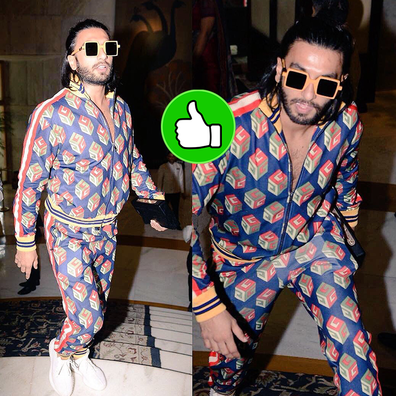 ranveer singh at the airport