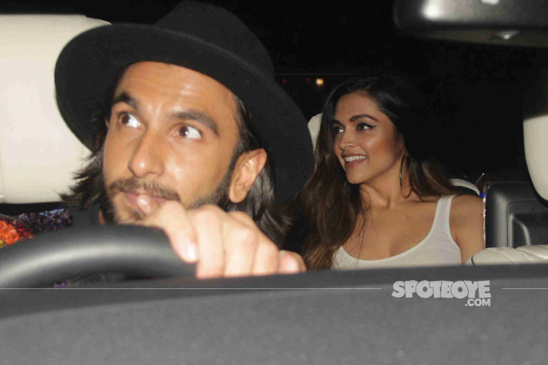 ranveer singh deepika padukone at ritesh sidhwani party