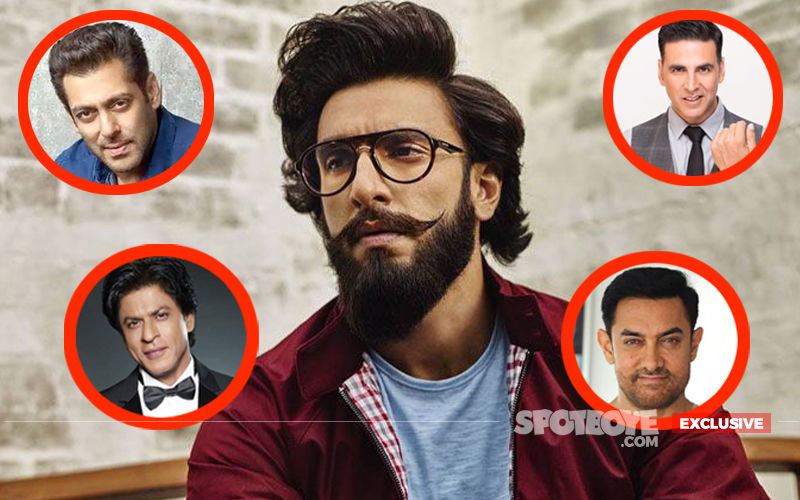 Ranveer Singh EXCLUSIVE Interview: Here's The Actor's Reply On Beating Salman-SRK-Aamir-Akshay in 2018