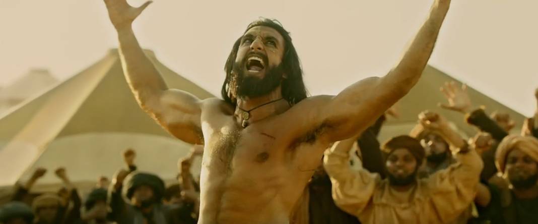 ranveer singh in padmavati trailer