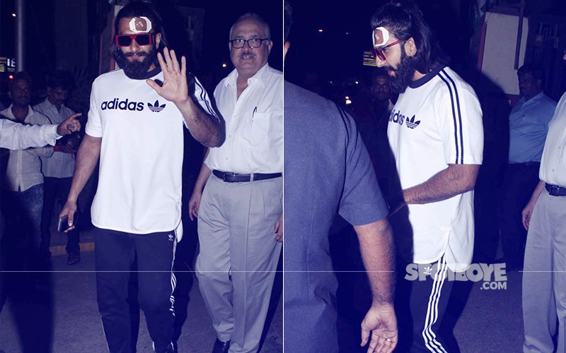 In Pictures: Ranveer Singh Leaves The Hospital With Stitches After Injuring Himself On The Sets Of Padmavati