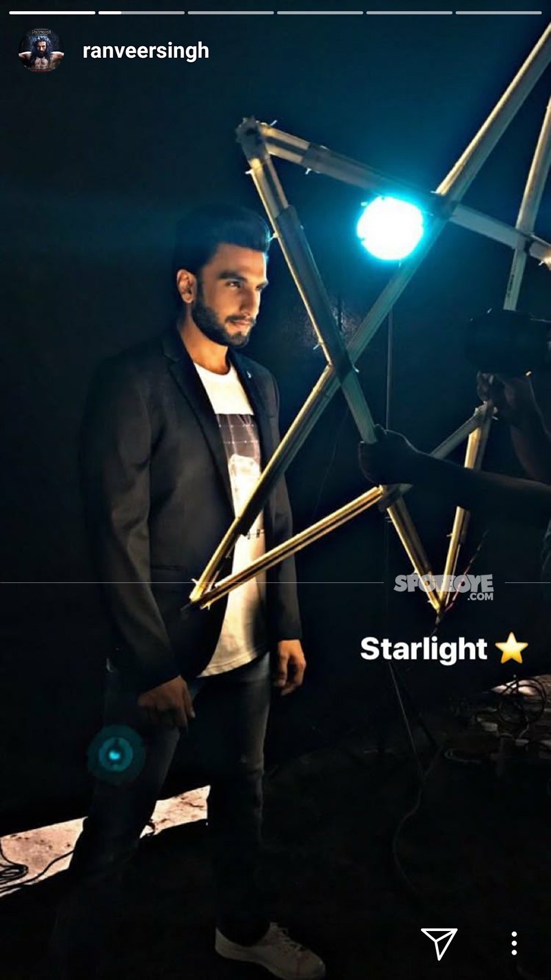 ranveer singh photo shoot with star
