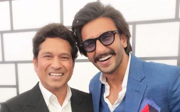क्रिकेट के भगवान' सचिन तेंदुलकर से मिलकर खुशी से फुले नहीं समां रहे हैं रणवीर सिंह