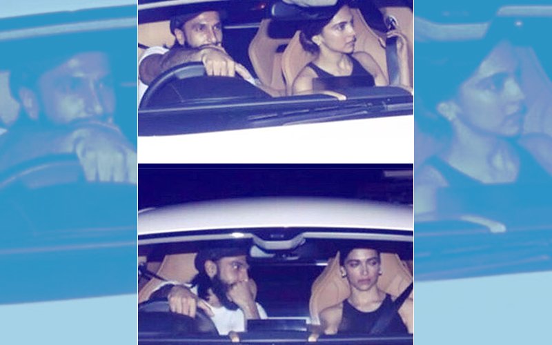 Ranveer Singh Takes Deepika Padukone For A Drive In His New Car To Ring In His 32ND Birthday