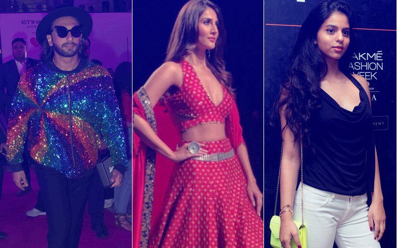 LAKME FASHION WEEK 2017, Day 4: Ranveer Singh, Vaani Kapoor & Suhana Khan Are The Stars Of The Show