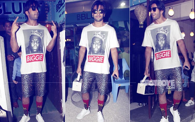 Ranveer Singh Goes OUTRAGEOUS, Gets Clicked In A New Haircut