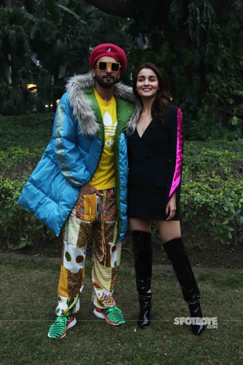 Ranveer Singh and Alia Bhatt