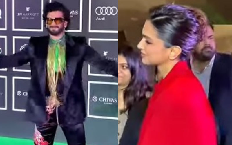 AWW! Deepika Padukone Affectionately Watches Hubby Ranveer Singh Dance For The Paps; Netizens Say, ‘Meri Ankhein Taras Gayi Tumhe Dekhne Ko’