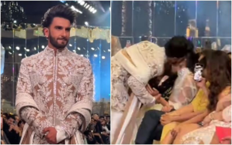 Mijwan 2022: Ranveer Singh Kisses Deepika Padukone, Exchanges Intense Looks  as They Make Couple Debut on Runway - News18