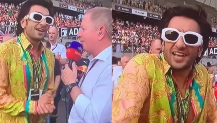 WHAT! Ranveer Singh Gets Unrecognized By F1 Race Commentator As He Asks Him Who Are You?; Actor’s Humble Reply Wins Over Internet-See VIDEO