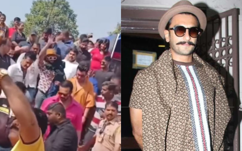 Ranveer Singh SAVES A Small Child Who Was Crying And Getting Pushed In Crowd Of Thousands During Cirkus Promotions-See VIRAL VIDEO