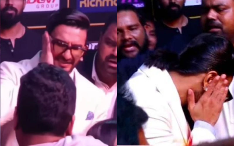 OMG! Ranveer Singh Accidentally Gets SLAPPED By A Fan, Actor Mobbed For Selfies At SIIMA Awards 2022- See VIDEO