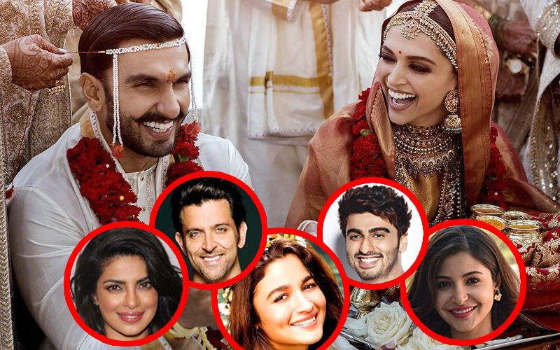DeepVeer Wedding Pics: Priyanka Chopra, Alia Bhatt, Anushka Sharma,  Hrithik Roshan And Others Find Them Breathtaking