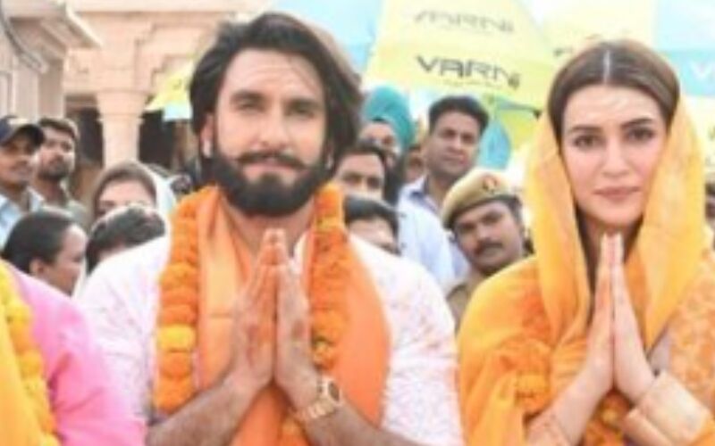 Ranveer Singh Seeks Blessings At Vishwanath Temple, Varanasi; Fans Go Gaga As They Spotted The Actor In Their City