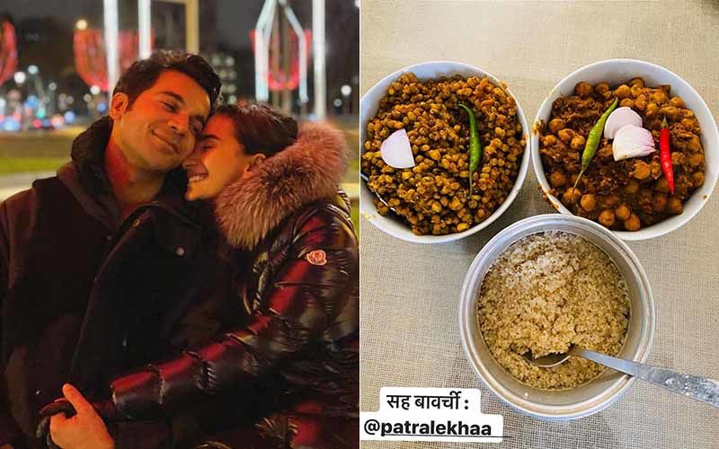 Rajkummar Rao Has The Best Hack To Chop Onions; Dishes Out Channa Masala And Moong With Quinoa With Co-Chef Patralekhaa