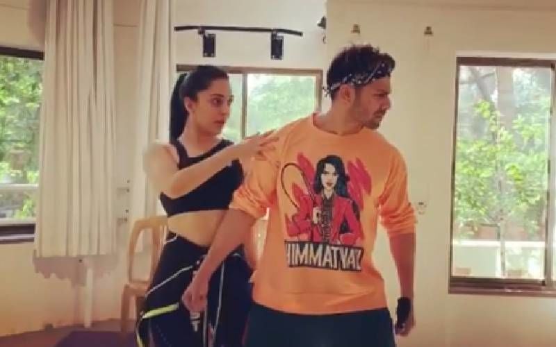 Kiara Advani Shares 'BTS Rehearsal Bloopers' From Dancing Session With Varun Dhawan; Actor Is 'Amazed' With Her Video Editing Skills