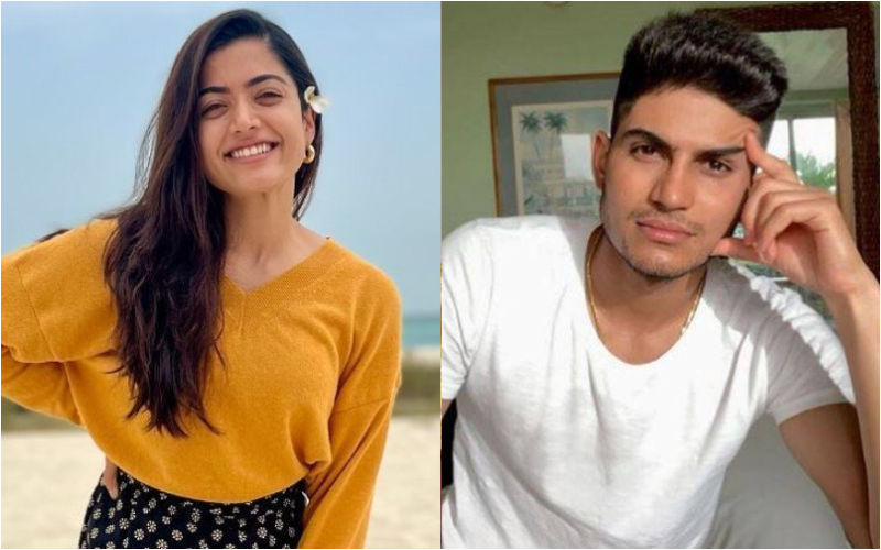 Rashmika Mandanna BLUSHES When Paparazzi Ask Her About Shubman Gill Having Crush On Her; Pushpa Girl Winks-See VIDEO