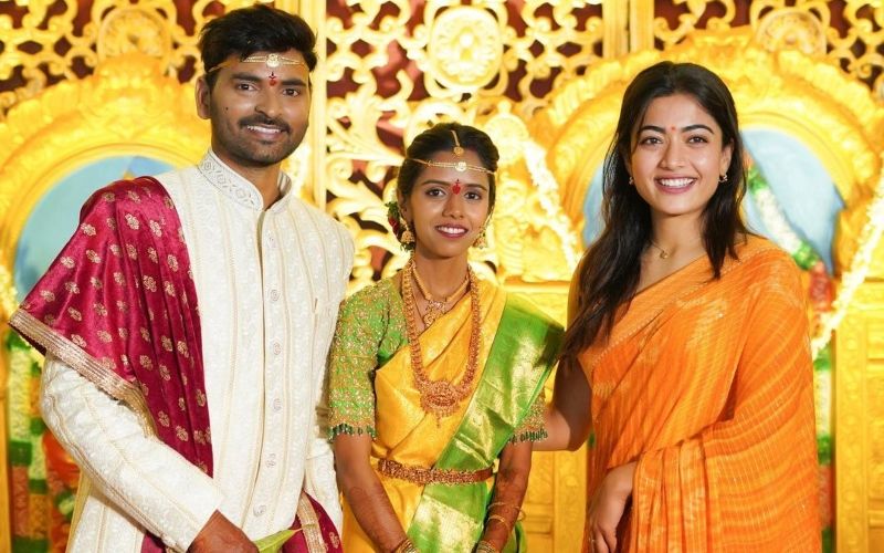 Rashmika Mandanna Attends Her Assistant Sai’s Wedding, Pens A Heartfelt Note; Actress Says, ‘Wish Your Lives Are Filled With Happiness Always’