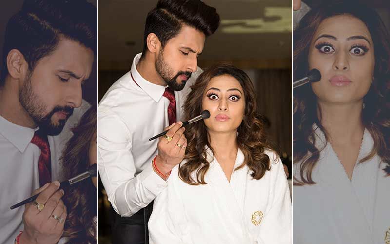 AWW'dorable! Sargun Mehta's Husband Turns Make-up Artist, Gives Major 'Hubby' Goals