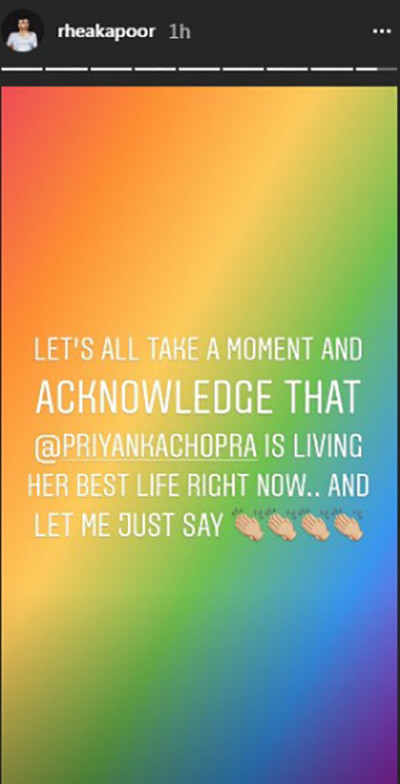 Rhea Kapoors Instagram Post