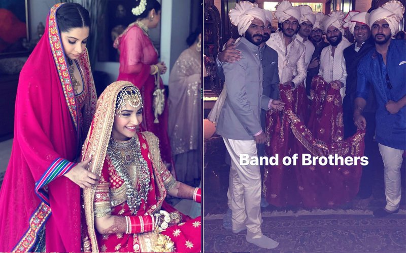 Sonam Kapoor Wedding: Sister Rhea Kapoor Shares Emotional Post; Brother Squad's Candid Pose