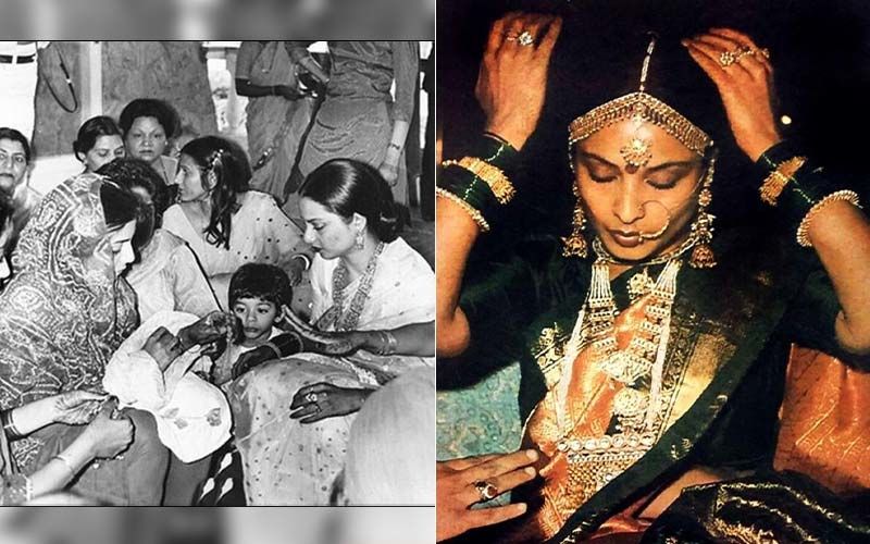 Unseen Pictures From Neetu Kapoor’s Chooda Ceremony Where Rekha Can Be Seen Performing A Ritual Are Pure Gold