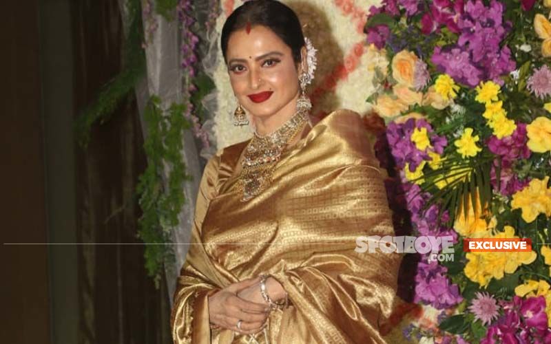 Veteran Actress Rekha Is Ringing Up Industry Folks To Sing A Song For Them- EXCLUSIVE