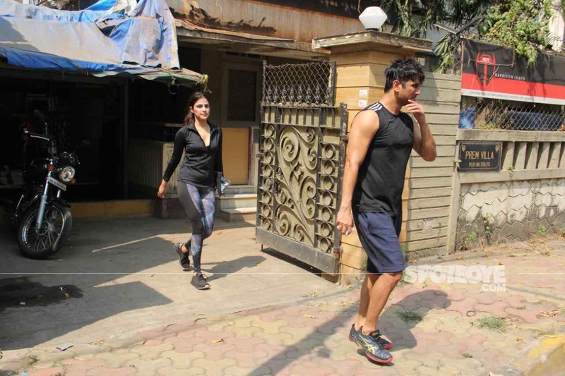 Sushant Singh Rajput and Rhea Chakraborty