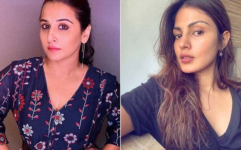 After Taapsee Pannu, Vidya Balan Slams Media Trials Against Rhea Chakraborty: ‘Isn’t It Supposed To Be Innocent Until Proven Guilty?’