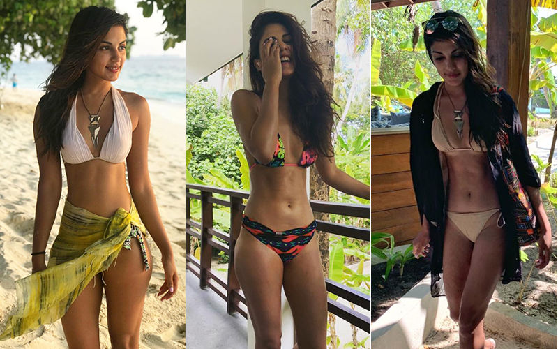 Rhea Chakraborty Sets Temperatures Soaring In Maldives With Her Beachy Pictures