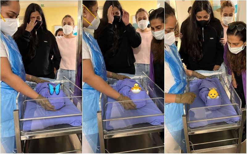 Rhea Kapoor Shares FIRST PIC Of Sonam Kapoor-Anand Ahuja's Baby Boy; Breaks Down After Meeting Her Newborn Nephew, Call It 'Unreal Moment'-SEE PICS!