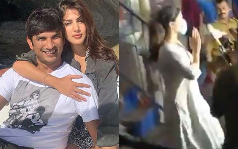 Sushant Singh Rajput Death: Rumoured GF Rhea Chakraborty Leaves Police Station With Folded Hands After 11 Hours Of Interrogation