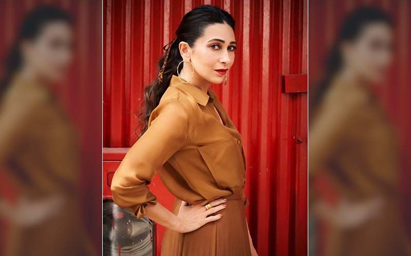 Karisma Kapoor's Monotone Combo For Mentalhood Promotions Costs Rs 9k