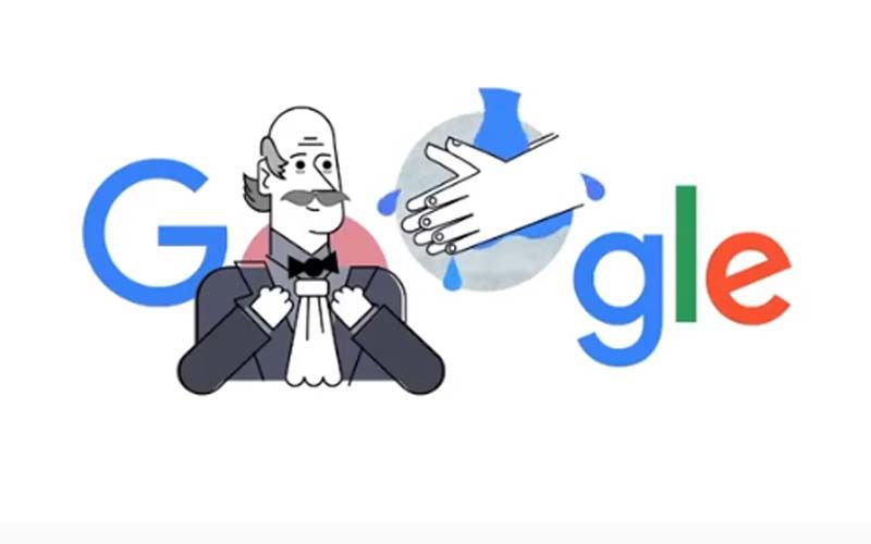Amid Coronavirus Outbreak, Google Doodle Remembers First Person To Discover Handwashing Benefits