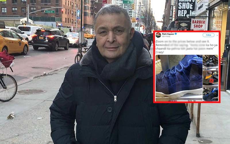 Rishi Kapoor Goes Shoe-Shopping In New York, But Is Dumbstruck On Seeing Its Price