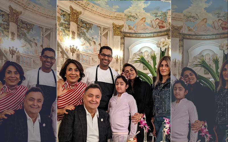 Rishi Kapoor’s Dinner Date In NYC With Daughter Riddhima, Granddaughter Samara And Friends