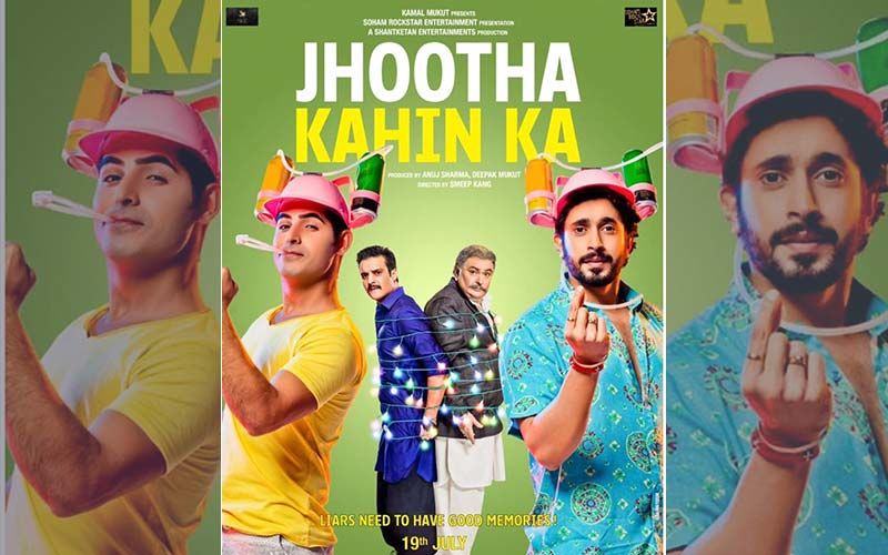 Jhootha Kahin Ka Poster: Rishi Kapoor Back With A Bang For A Comedy Film With Omkar Kapoor And Jimmy Shergill
